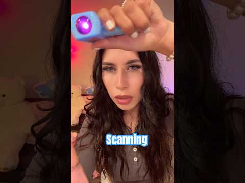 Scanning for stupid…😨😨 #asmr #asmrvideos #triggersforsleep