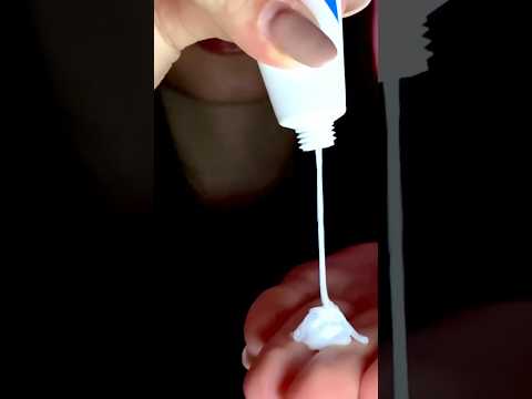 ASMR Moisturizing Your Face🧴#asmr #asmrsounds #shorts #asmrforsleep #mouthsounds
