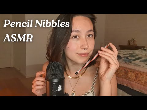 Pen Noms + Pencil Nibbling ASMR