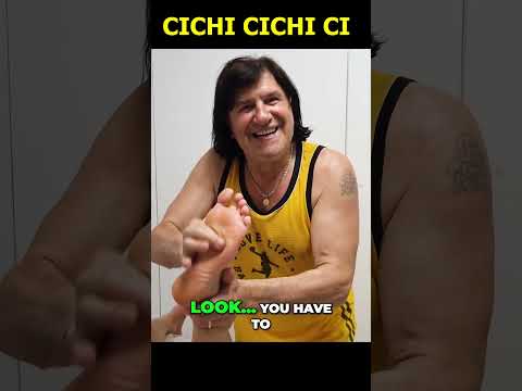 Cichi Cichi massage on foot 🦶  #rumen  #rumenmassage
