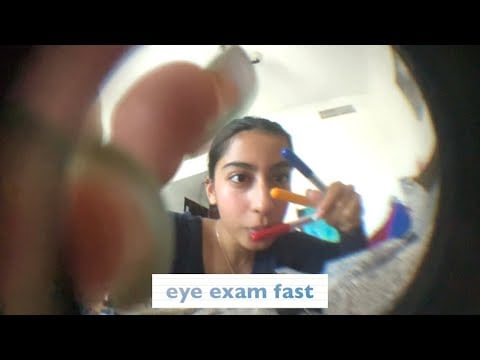 Day 29 ⭐️ ASMR Realistic Eye Test for Focus & Vision Clarity