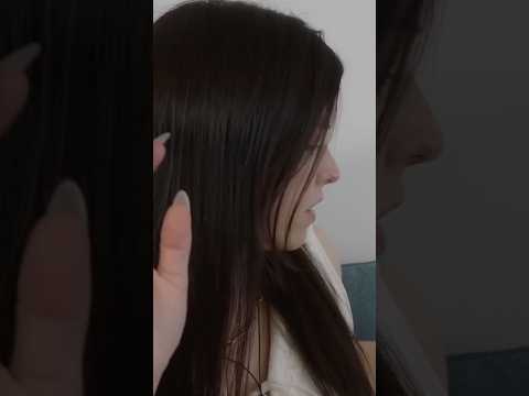 Scalp and Hair Check #asmrsounds #asmrvideo ASMR soft spoken roleplay with light