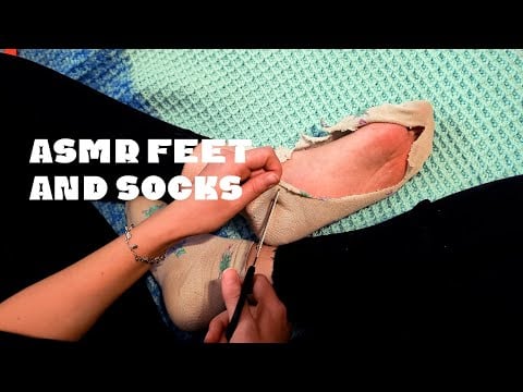 FEET JOI: A Gentle Foot Indulgence with Soft Socks and Whispered Delights