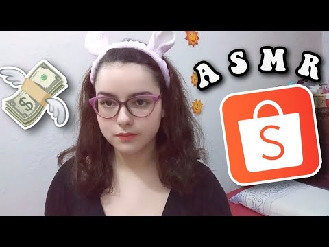 ASMR - COMPRINHAS DA SHOPPE 💸