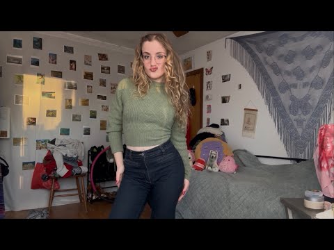 I’m so happy you’re here 💞 ASMR grwm + chit chat & fabric scratching personal attention 💓