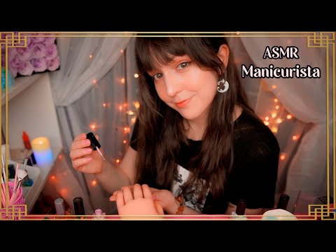 ⭐ASMR Te Hago las Uñas [Sub] Roleplay en Español Manicurista