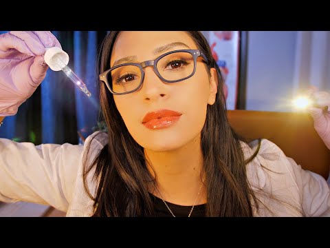 ASMR | Theres Something in Your Eye | Soft Spoken ASMR | Doctor Checkup