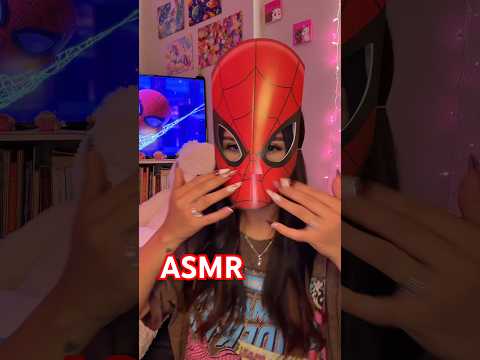 SPIDERMAN ASMR 🕸️🕷️❤️💙 #asmrcommunity #asmrvideo #spiderman #tomholland
