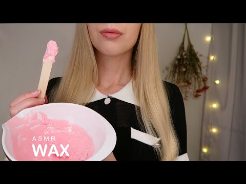 ASMR Sleepy Eyebrow Waxing (No talking Roleplay)