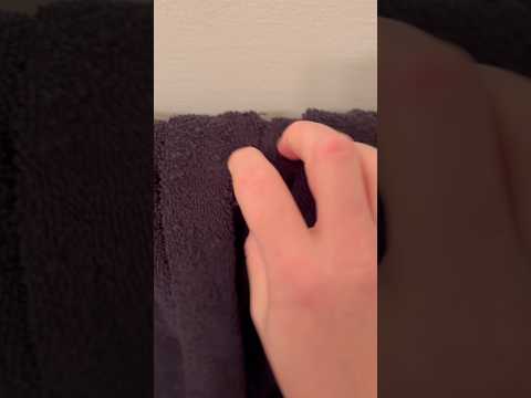 ASMR Towel Scratching | No Talking #ASMR #Shorts