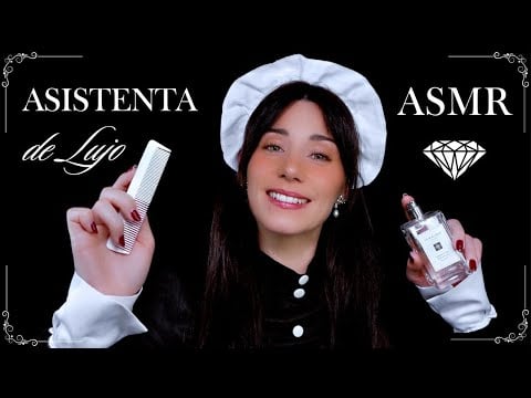 ASMR 🤍 SIRVIENTA DE LUJO 💎 Masajes, te peino, te visto ✨Roleplay✨