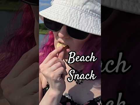 Let's eat some Chips at the Beach  #asmr #relax #nature #asmrfood #asmrcrunch