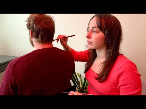 ASMR Nape of Neck Micro Attention & Head Scratching ✨ [Real Person ASMR]