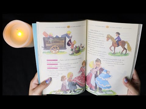 Durma rápido com esse vídeo de ASMR 😴 LEITURA INAUDÍVEL