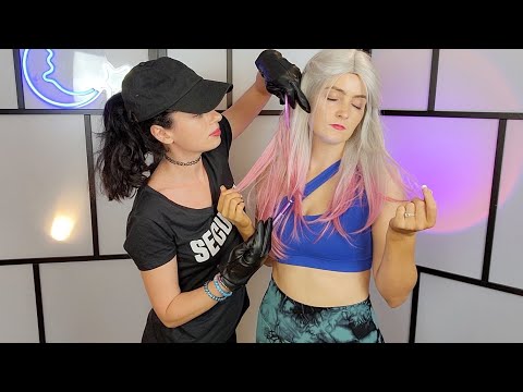 ASMR TSA Pat Down & Medical Exam in PRISON (Head to Toe, Cranial Nerve Exam) Real Person Soft Spoken