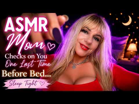 🌙 ASMR Mom Checks on You One Last Time Before Bed... Sleep Tight 💕