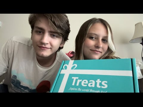 ASMR Trying International Treats With My Boyfriend!