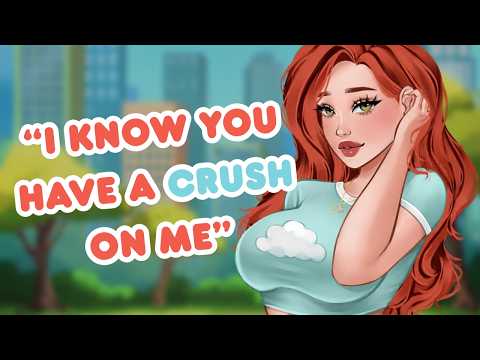 i know you have a crush on me... | asmr rp | your best friend leaves you an adorable voicemail | f4a