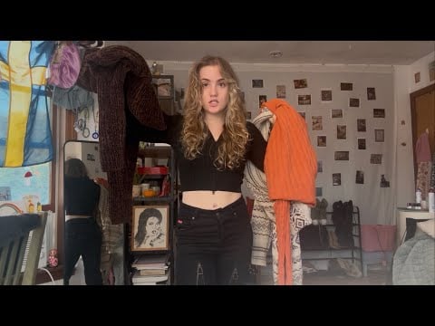(Not) Hot & Bothered Try On Haul + ASMR Fabric Scratching (using witchcraft bc idk what to wear)