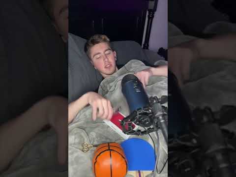 ASMR Til I Fall Asleep #asmr #sleep #asmrsleep #relax #helpsleeping #funny #jumpscare #shorts