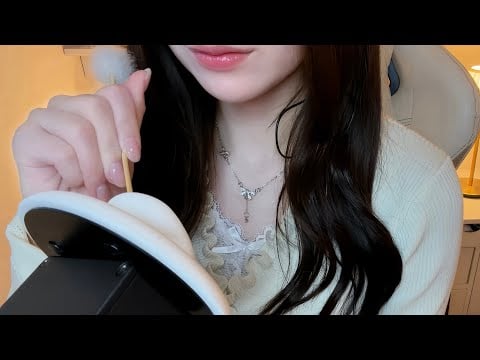 【ASMR】3dioでゼロ距離ささやき＆ごりごり耳かき