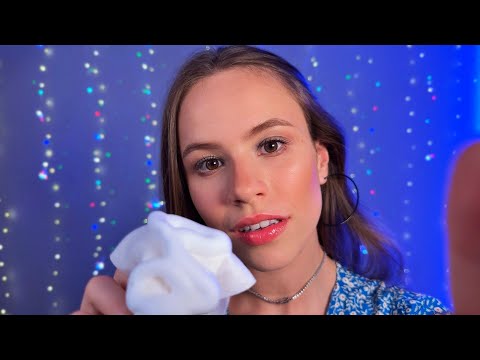 ASMR ALTO RISCO DE DORMIR 🧖‍♀️ Sessão de BELEZA DELICADA E RELAXANTE