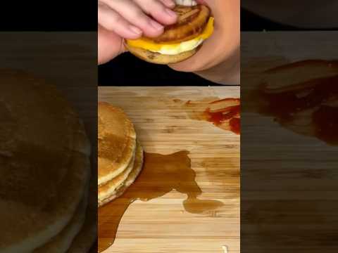 McDonald’s Breakfast #asmr #shorts #food #mcdonalds
