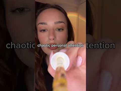 some fast chaotic personal attention!! #fastasmr #fastandaggressiveasmr #asmr #chaoticasmr