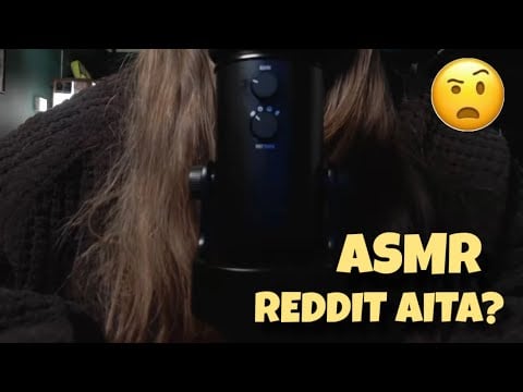 ASMR || Super Close Up & Breathy Whispers (Reading Reddit AITA Posts)