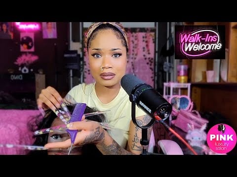 ASMR ~ Rude Hairstylist Does Your Hair & Clocks The Tea 🍵 ( soft spoken messy girl talk )
