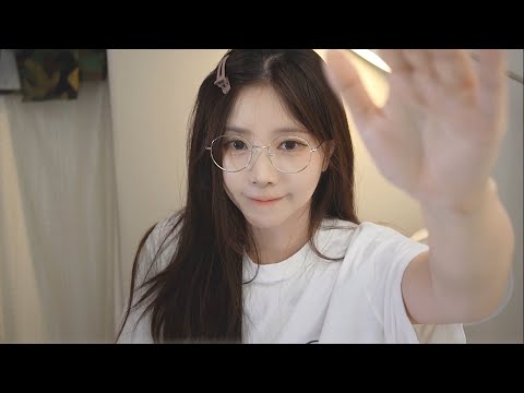 한국어asmr 휴가나온 동생 스킨케어 해주고 재워주기 Skin care and ear massage