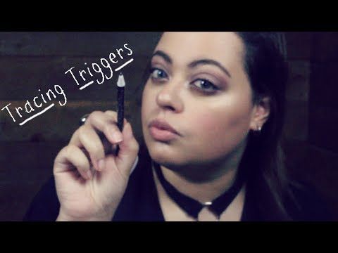ASMR| Air Tracing - Drawing and Spelling with Repetitive Words