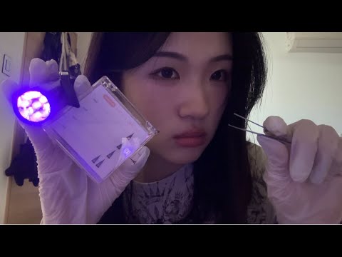 속눈썹 연장 asmr Eyelash extensions