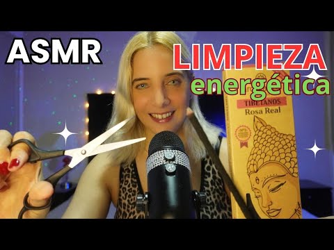 ASMR TE QUITO LA NEGATIVIDAD Y MALAS ENERGÍAS - MEDITACIÓN 