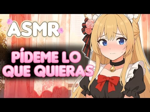 Seré SUMISA y tu SIRVIENTA durante 1 HORA 💗 Roleplay ASMR Novia [ESPAÑOL]