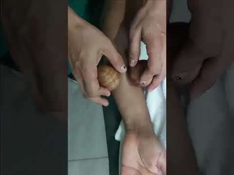 Masaje con esferas aromáticas