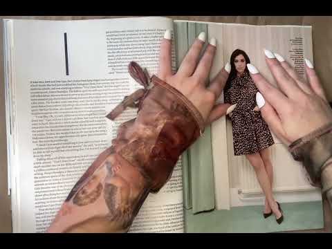 ASMR | Magazine Flipping and Page Turning (Whispered)