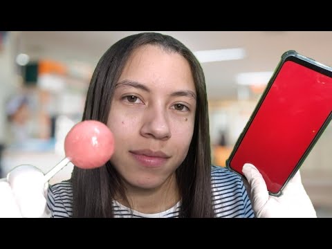 ASMR ROLEPLAY TERAPIA FOTODINÂMICA COM PIRULITO 🍭