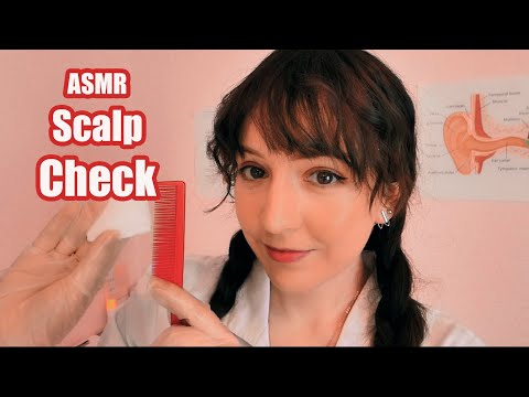 ⭐ASMR Scalp Check & Treatment, Doctor Roleplay (Soft Spoken, Binaural Layered Sounds)