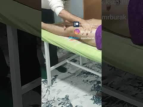 LEGENDARY RELAXING MASSAGE TECHNIQUES FOR THE FRONT LEGS #satisfying #relaxing #asmr #shorts