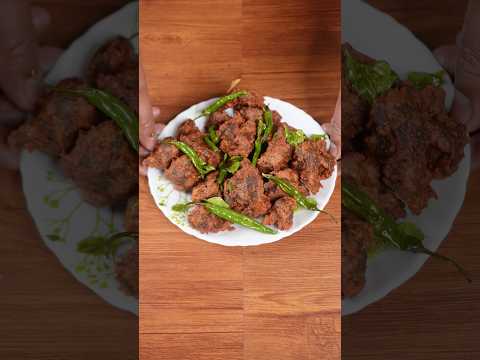 🔥 ASMR Mutton 65 | Spicy & Crispy | Satisfying Fry Sounds | No Talking #shorts #asmr