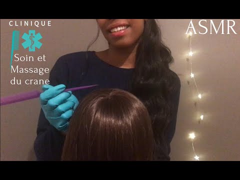 ASMR Francais👩‍⚕RP MÉDECIN DES CHEVEUX👩‍⚕MASSAGE CRANIEN ET SOIN_Doctor scalp treatment