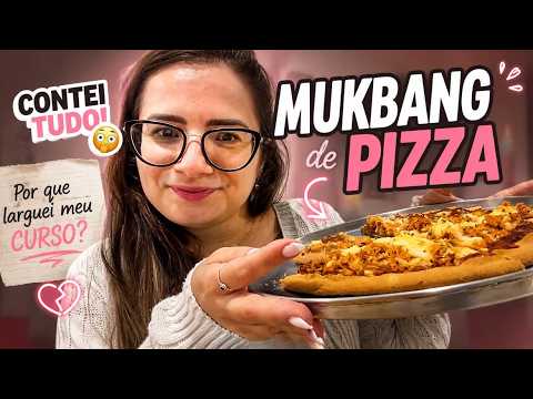 MUKBANG COMENDO PIZZA #asmr