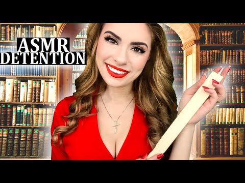 ASMR Teacher DETENTION Roleplay 🙄