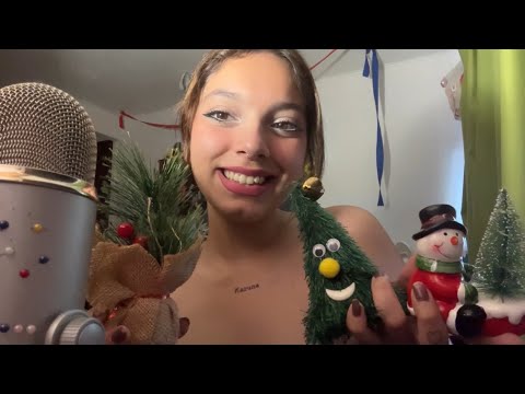 ASMR Con cosas NAVIDEÑAS| Recupera tus COSQUILLAS| SOFIWI