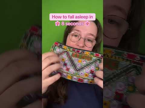 How to fall asleep in 8 seconds #asmr #asmrsounds #asmrrelax #asmrtingles #asmrsleep #relax