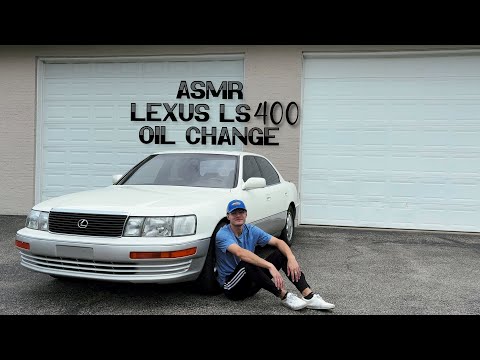 Changing The Oil In My Lexus LS400! [ASMR]