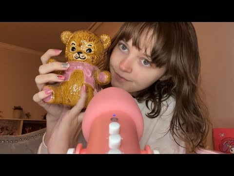 囁き声ASMR - 色々なアイテムでタッピングする| 日本語ASMR | タッピング | 箱タッピングASMR | ガラスタッピングASMR