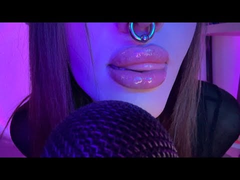 Mouth Sounds ASMR 💓 Up Close Kisses