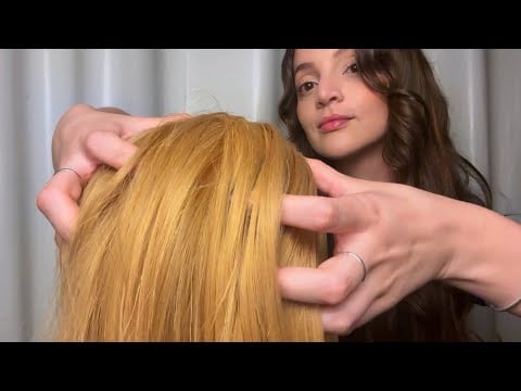 ASMR SCALP MASSAGE FAST AND AGRESSIVE 💥 mexendo no seu couro cabeludo 